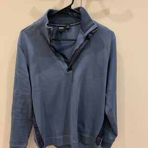 Hugo boss blue sweater. Medium